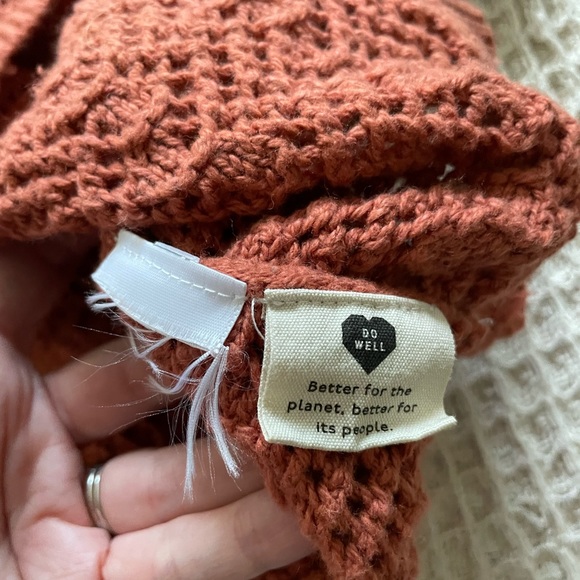 Madewell Short Sleeve Knit Sweater with Puffed Sleeves (Small) - Picture 4 of 9